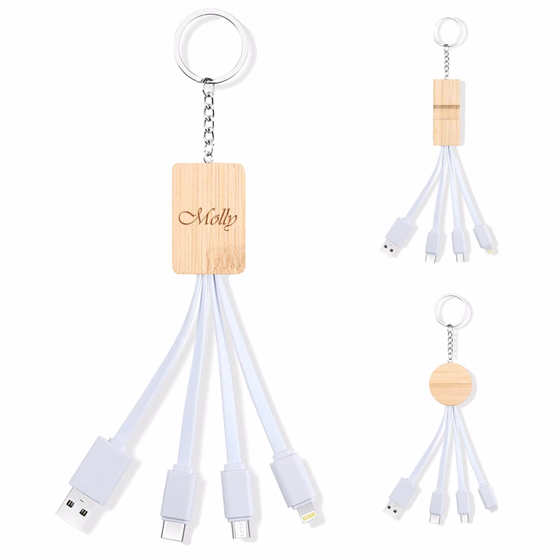 4 in 1 Keychain Data Cable