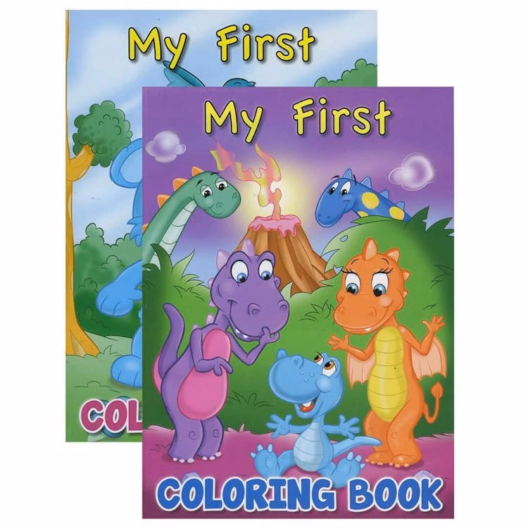 My First Coloring and Activity Book - Two Titles