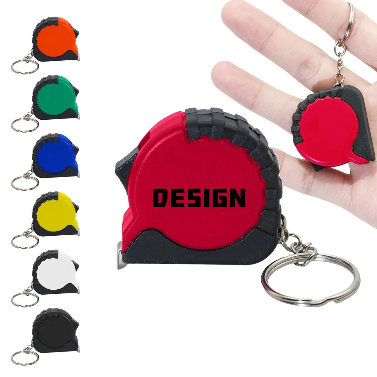 Retractable Keychain Measuring Tape 1