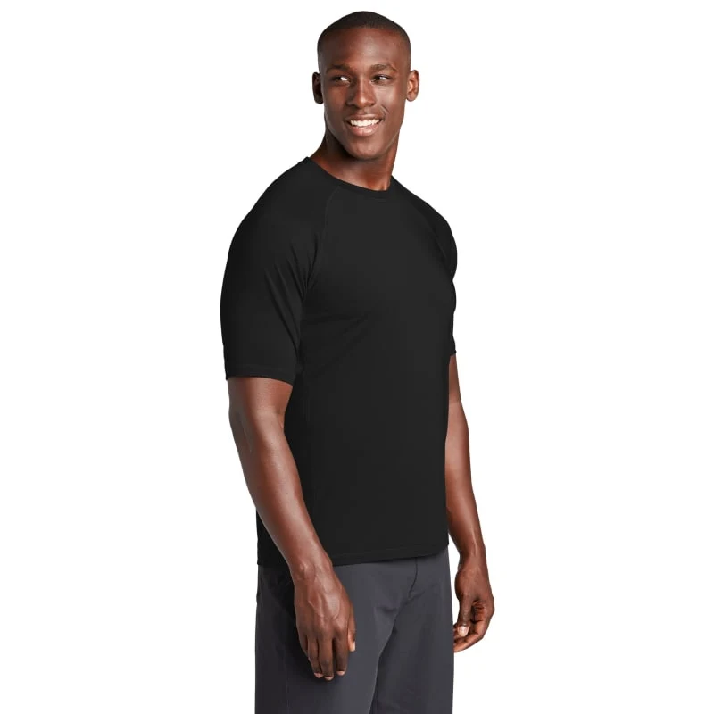 Sport-Tek Rashguard Tee. 1