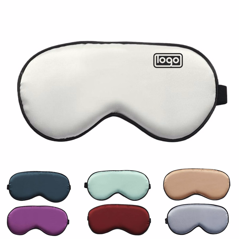 Adjustable Imitation Silk Breathable Sleep Mask