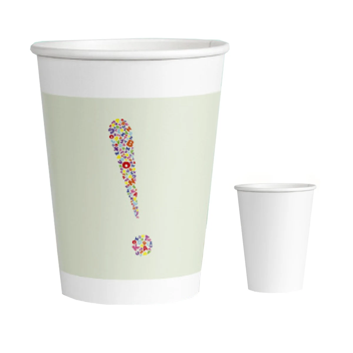 9OZ Heavy Duty Paper Cold Cups, custom paper cup with logo imprint 1