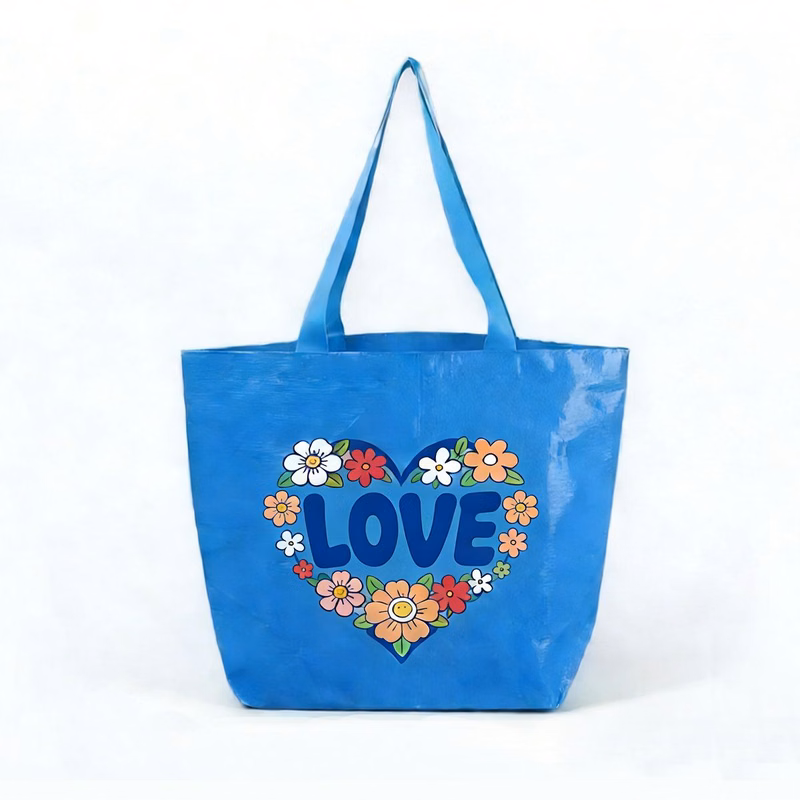 PP Woven Carryall Shopping Tote