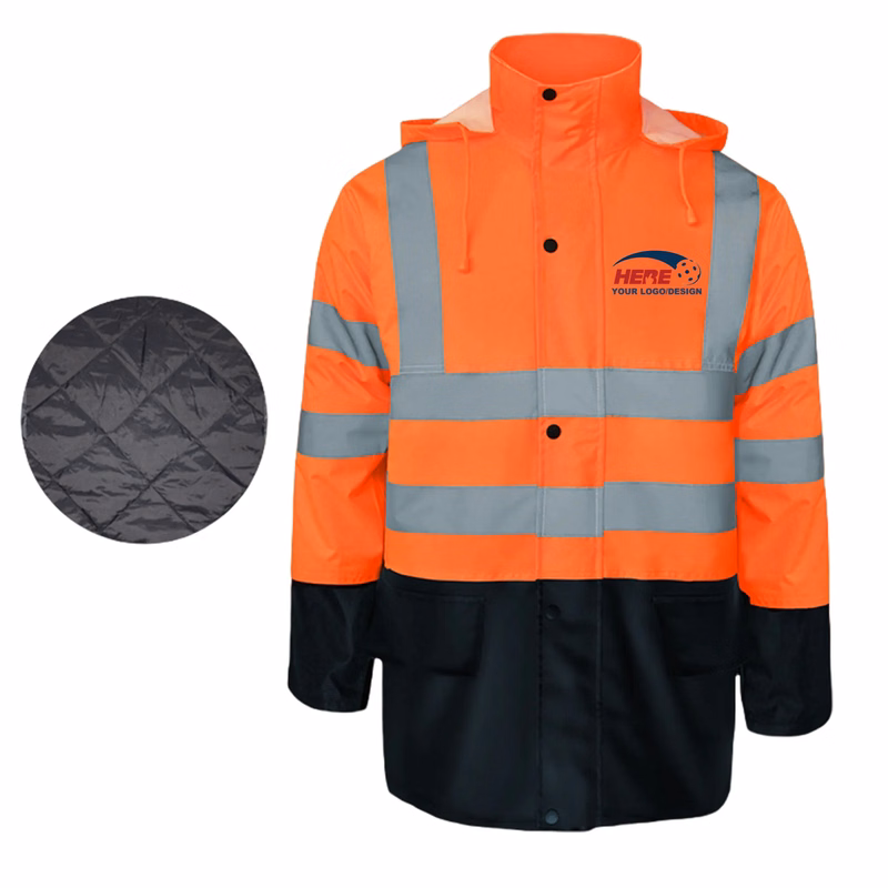 High Visibility Reflective Waterproof Safety Jacket