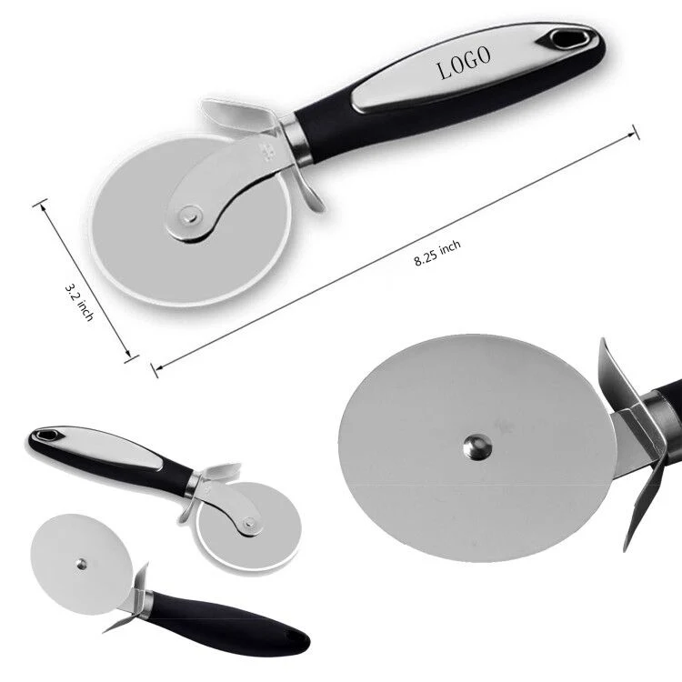 Stainless Steel Pizza Cutter w/Plastic Handle 1