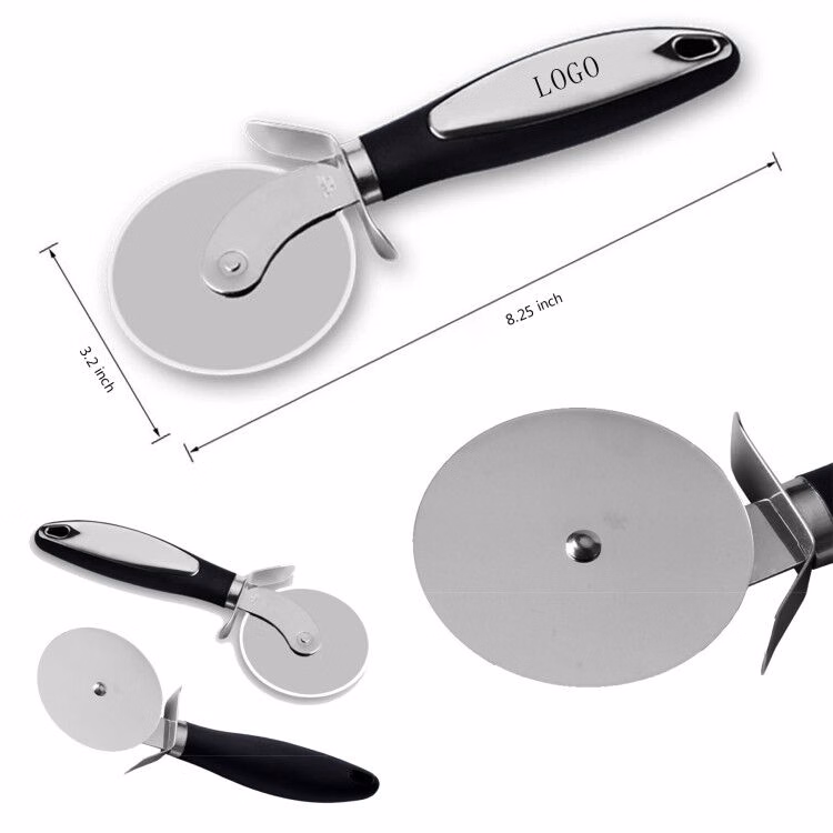 Stainless Steel Pizza Cutter w/Plastic Handle