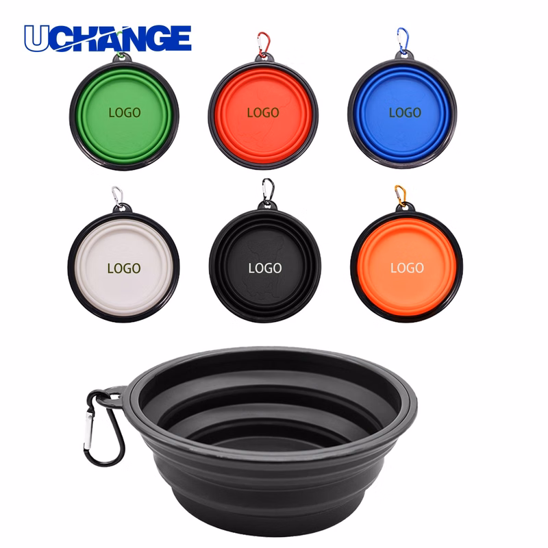 Portable Folding Pet Bowl for Travel Feeding