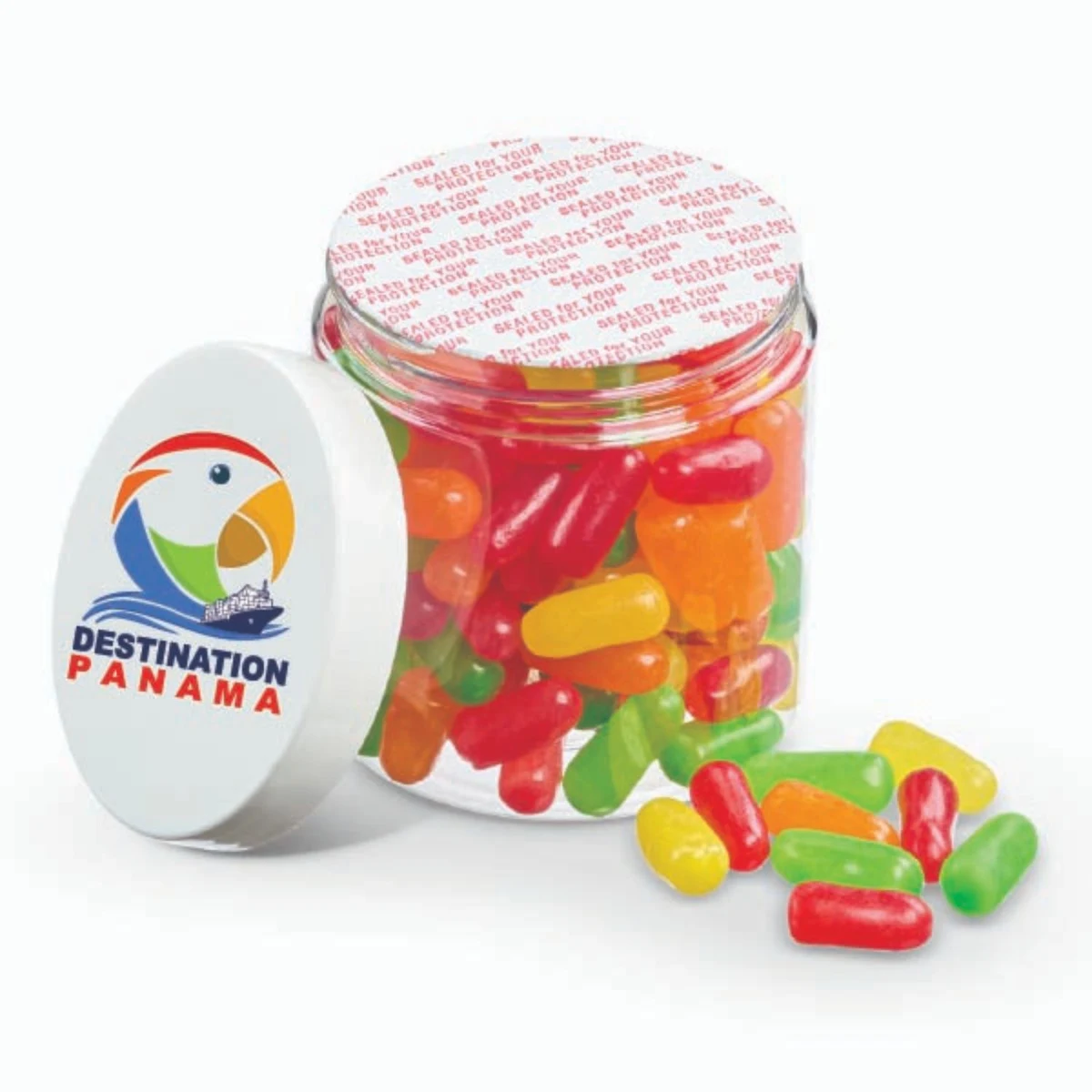 8 oz Jar of Mike & Ike Jelly Beans 1
