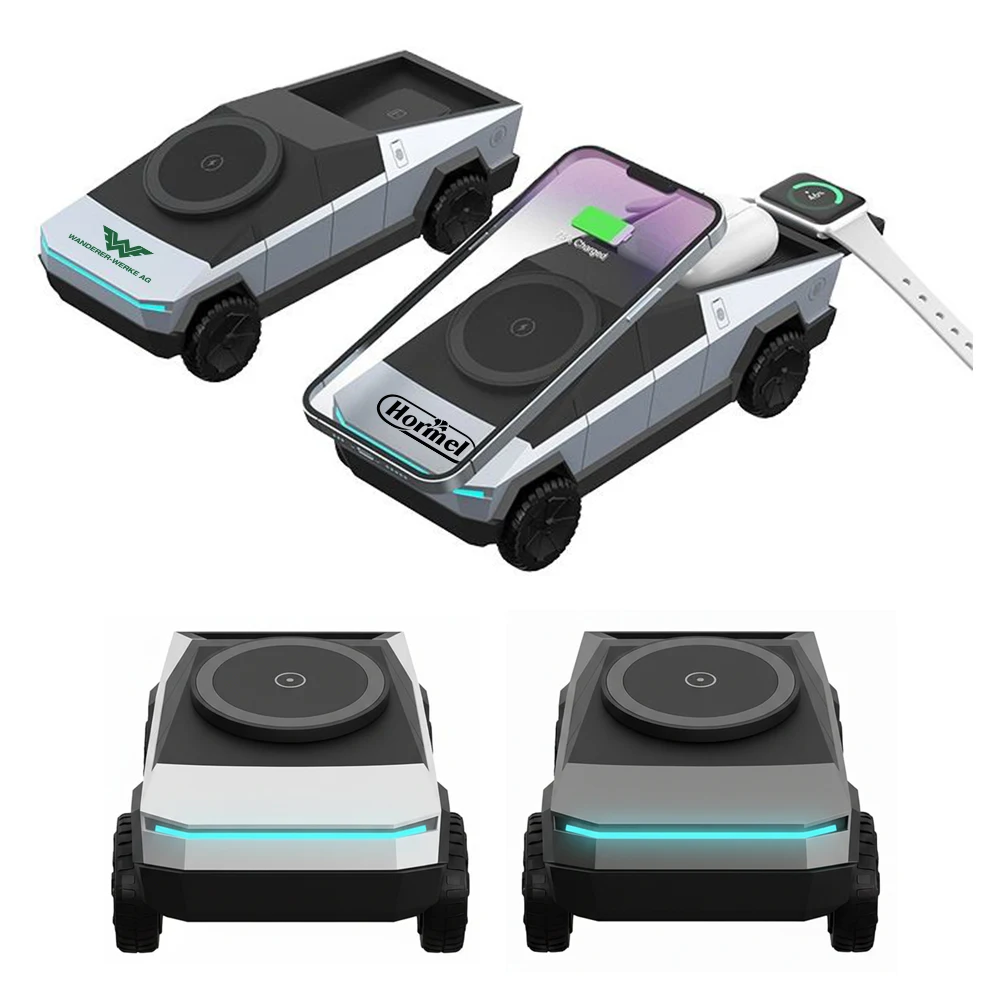 Cybertruck 3-in-1 Wireless Desktop Charger 1