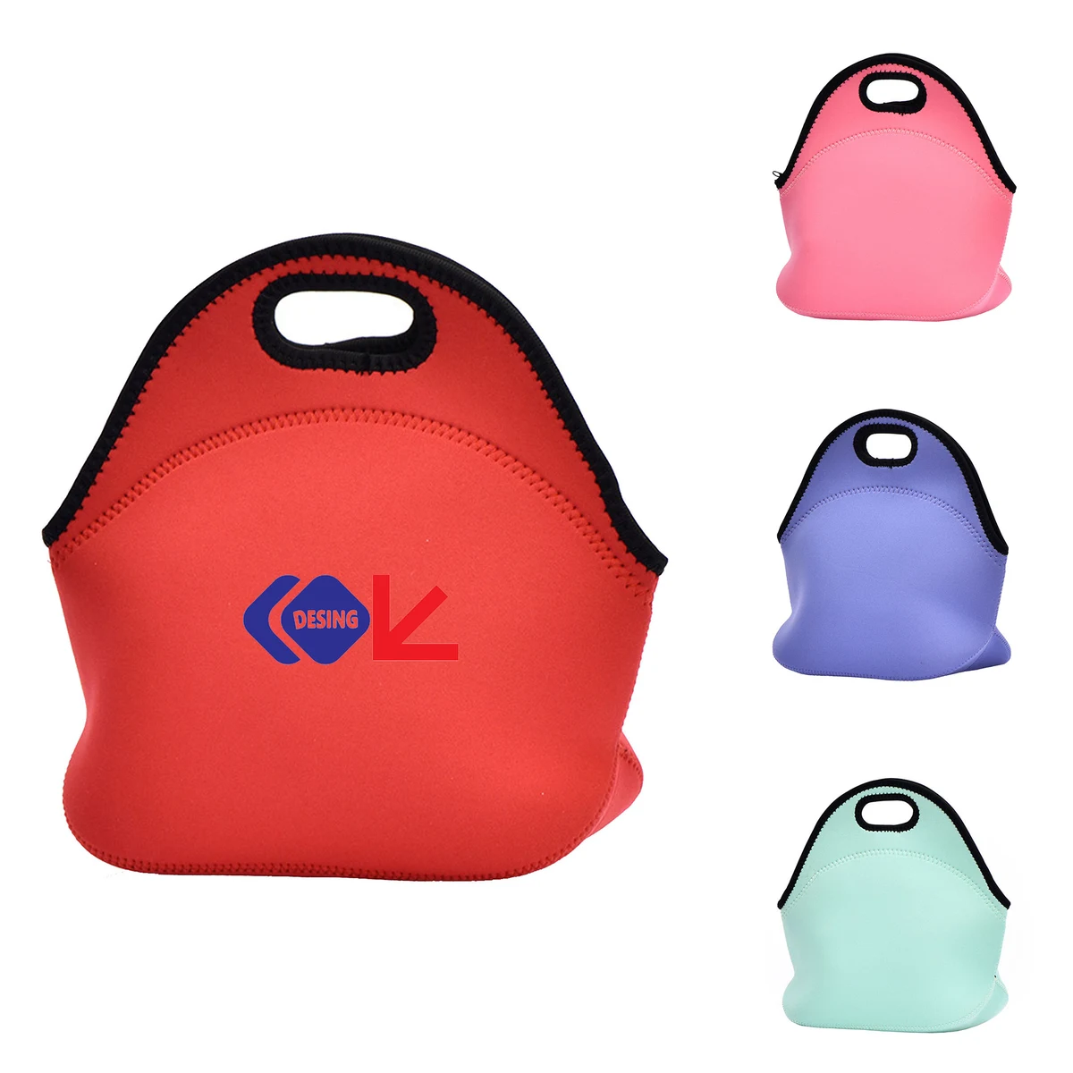 Neoprene kids Lunch box Insulated Soft Bag 1