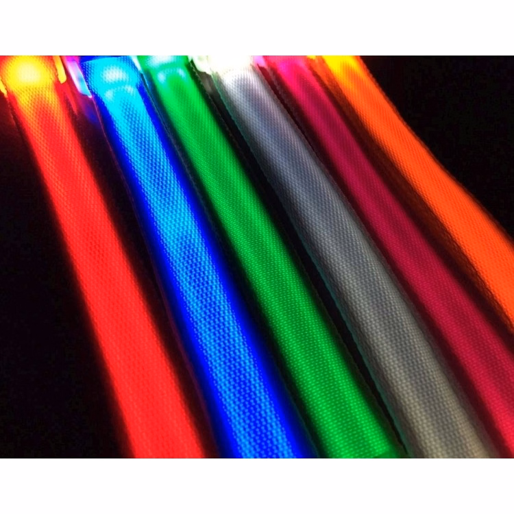 LED Flashing Nylon Strap Bracelet