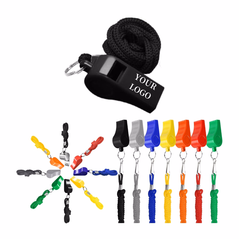 Loud Sports Whistle with Lanyard Referee
