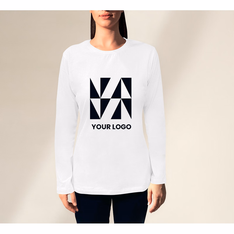 Women's Printed T-Shirt - Long Sleeves