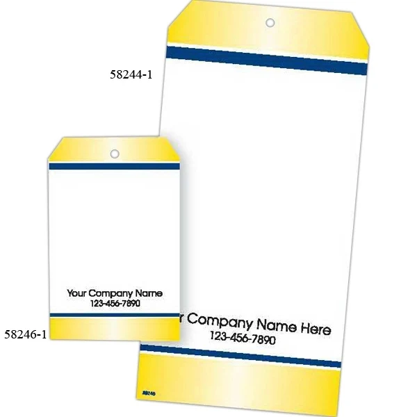 Small Navy/Gold Imprinted Price Tag 1