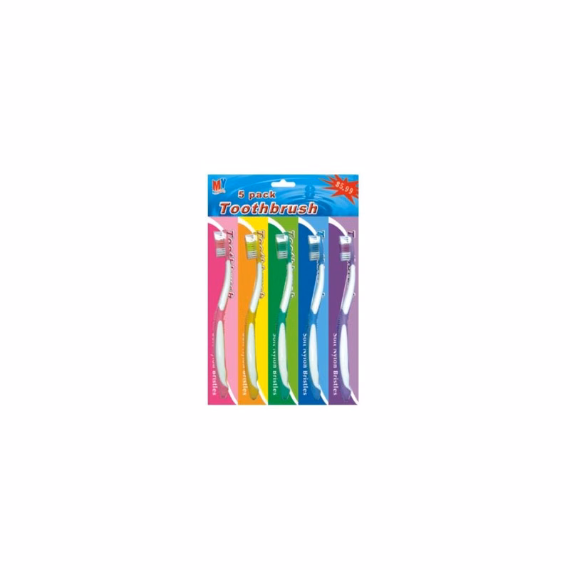 Toothbrushes Assorted 5 Pack