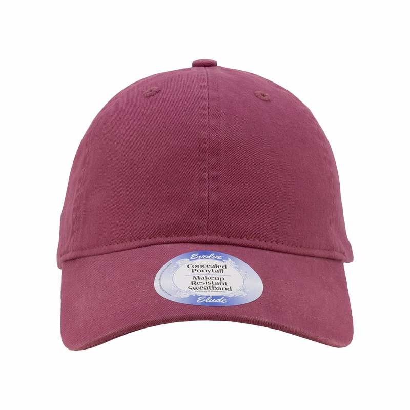 Women's Peach Twill Cap - KATE