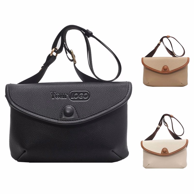 PU Stylish cross-body messenger bag