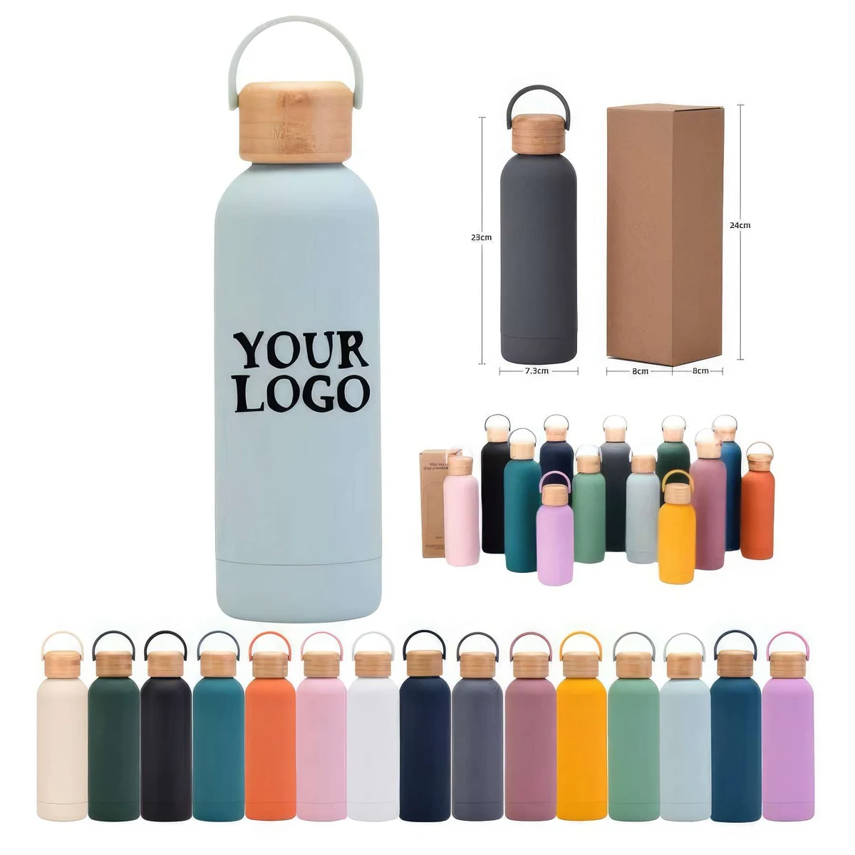 17 oz Stainless Steel Water Bottles Great Summer Gifts 1