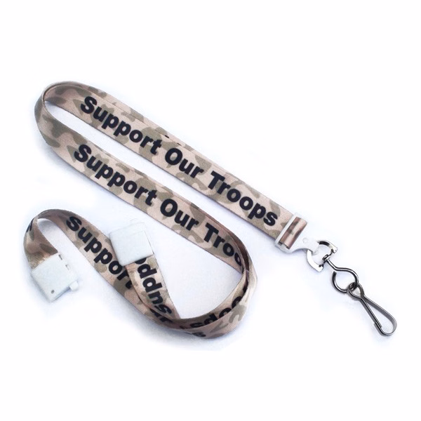 Support Our Troops Breakaway Lanyard