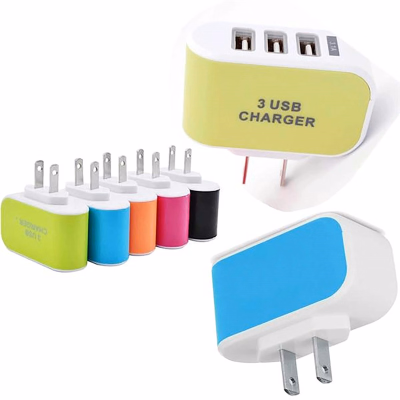 EU/US Multi-Plug Port Fast Charger Adaptor MOQ100