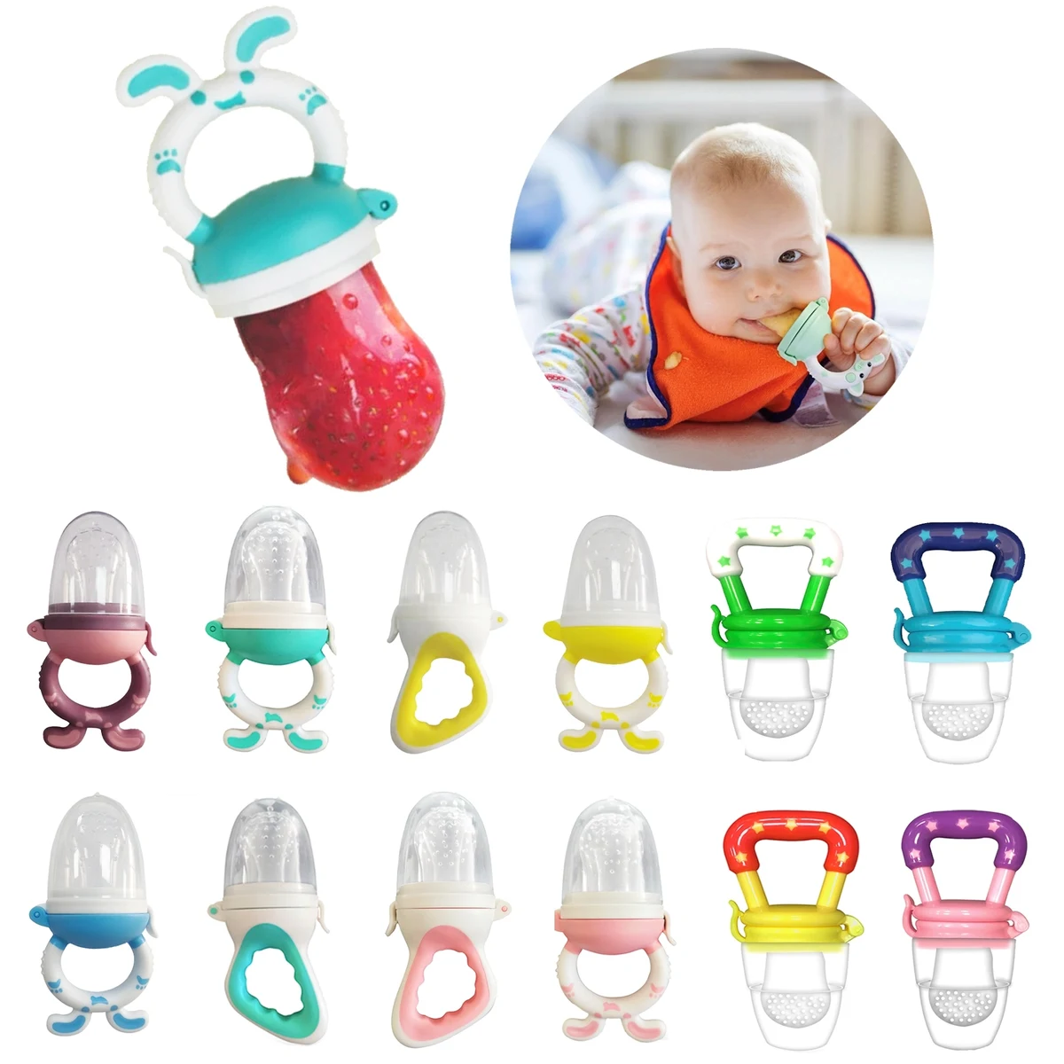 Baby Food Feeder Pacifier 1