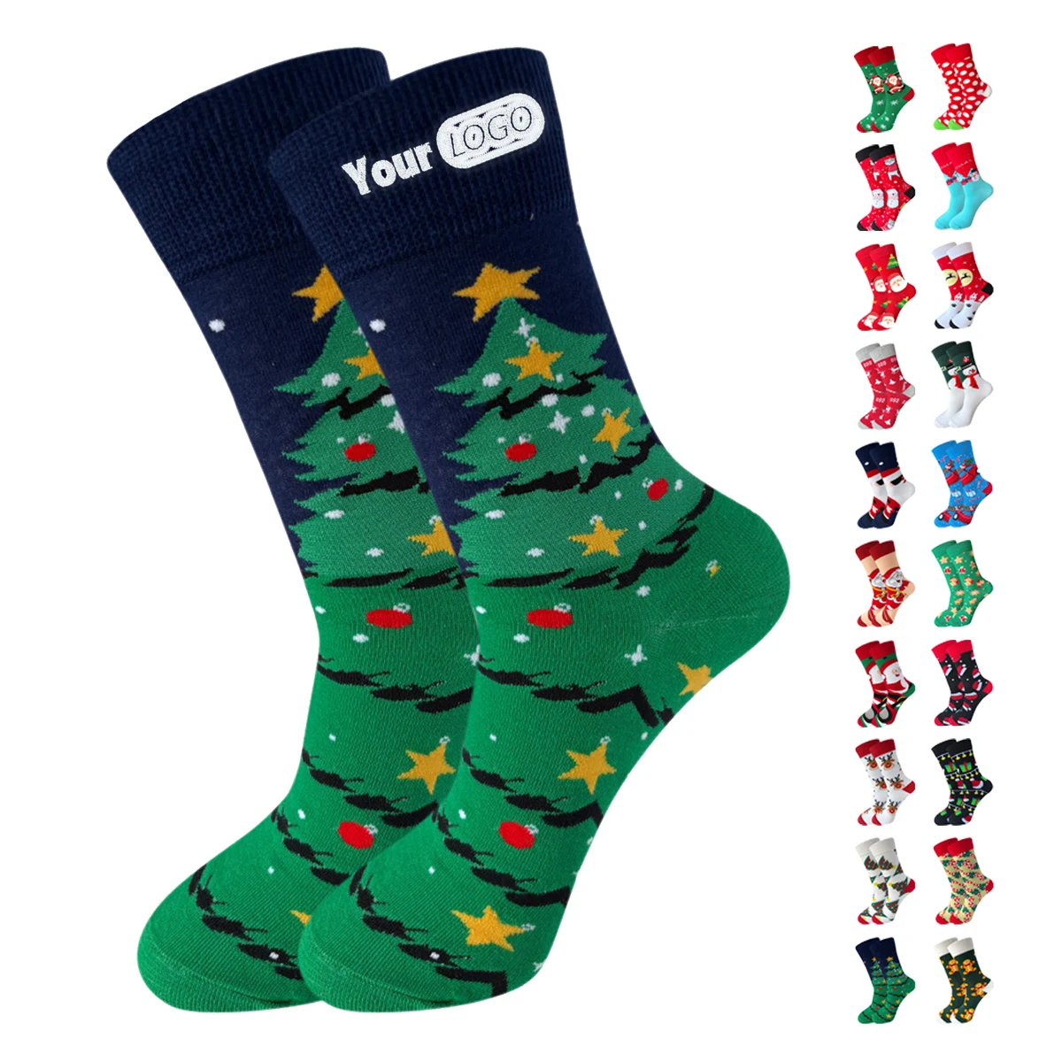 Mid-Tube Christmas Stockings 1