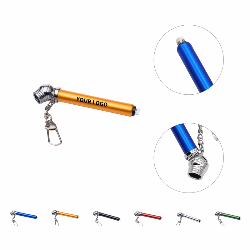 Portable Tire Pressure Gauge Keychain 8.2" Length