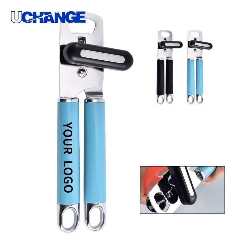 Metal Can Opener Tool with Bottle Opener Function