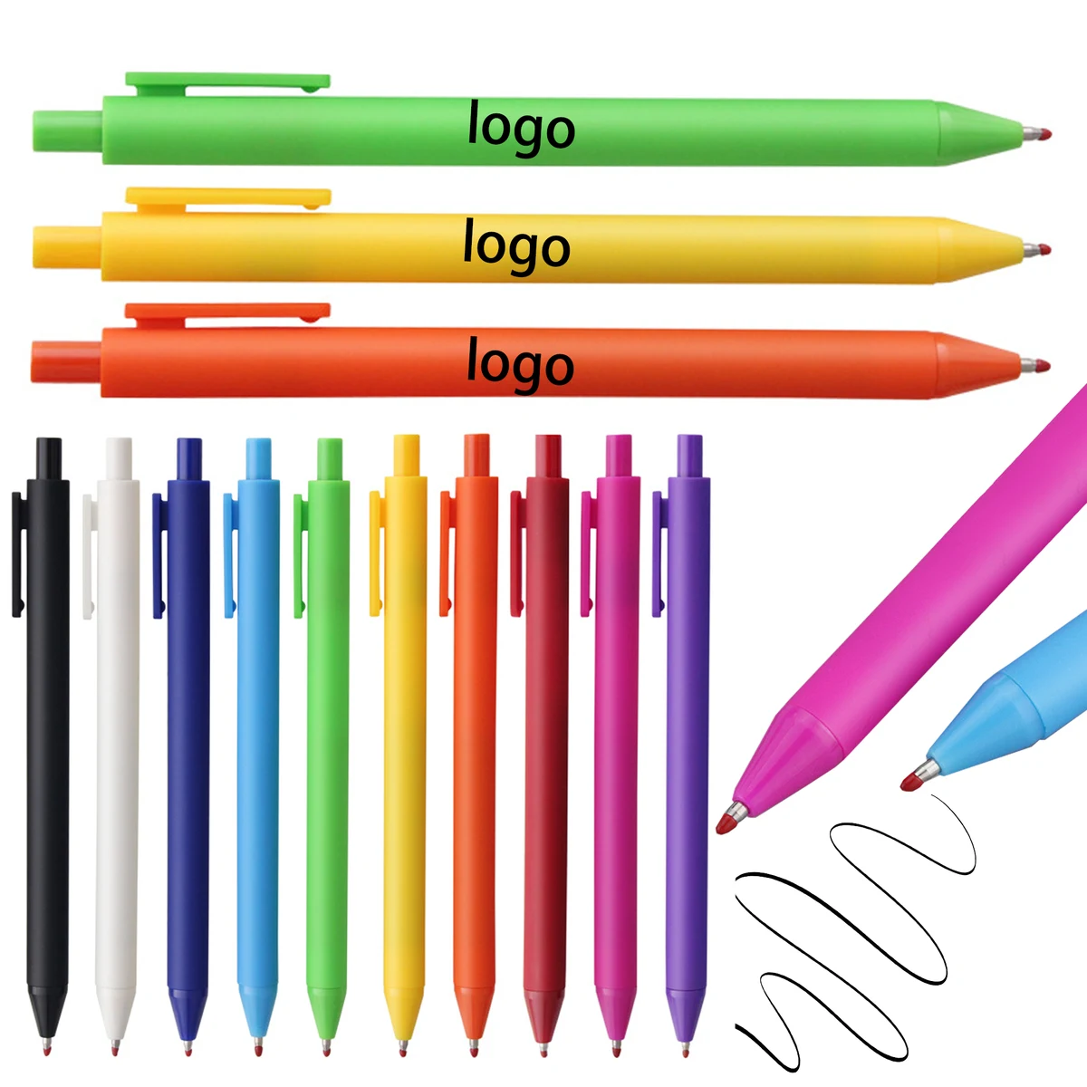 Pastel Candy Retractable Pen 1