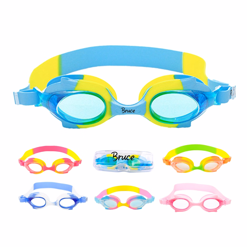 Kids Waterproof Anti-Fog Swimming Goggles