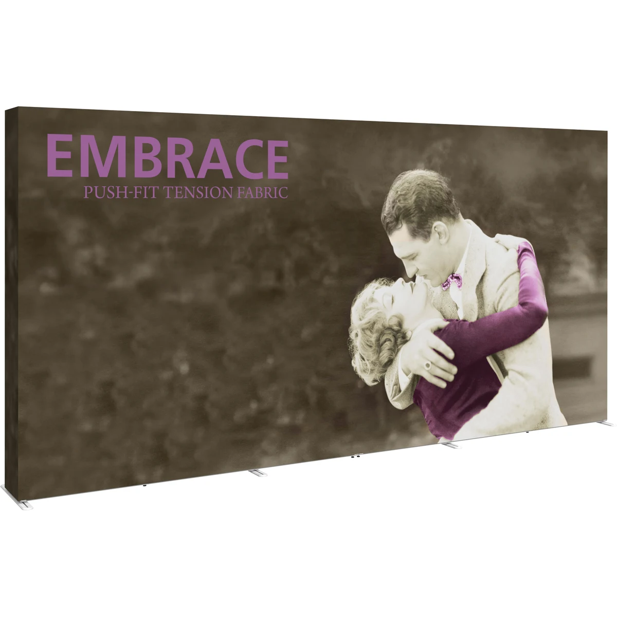 Embrace 15ft. Full Height Inline Display W/ Full Fitted Graphic 1