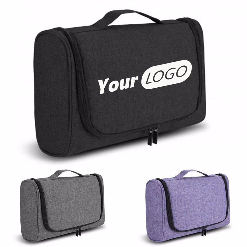Canvas Multi Compartment Wash Bag