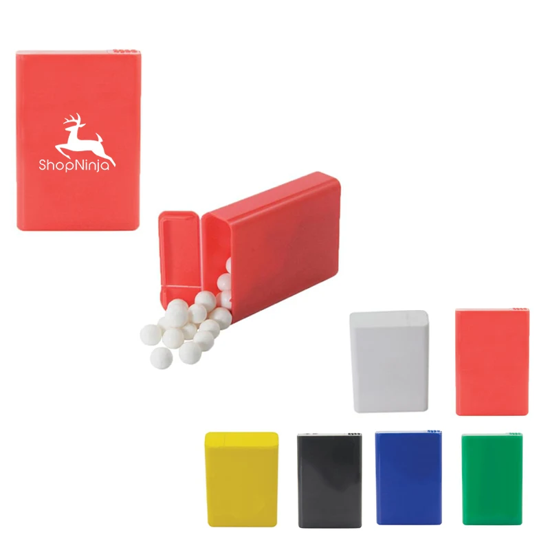 Flip Top Plastic Case with Signature Peppermints 1
