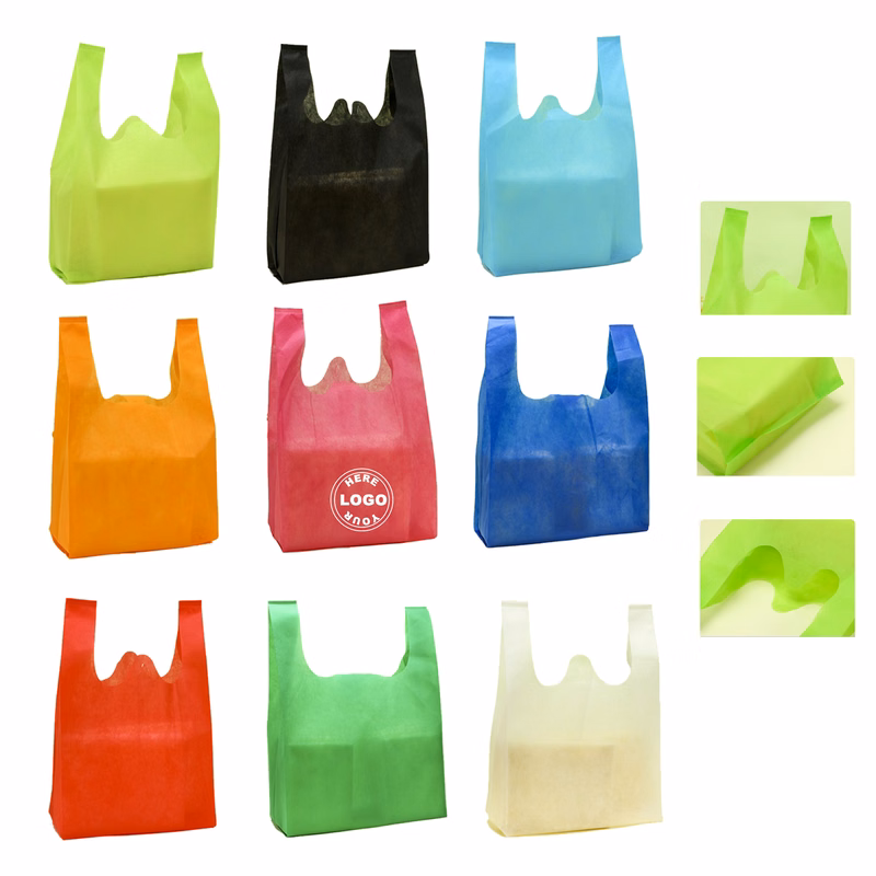 Eco-Friendly Nonwoven T-Shirt Tote Bag