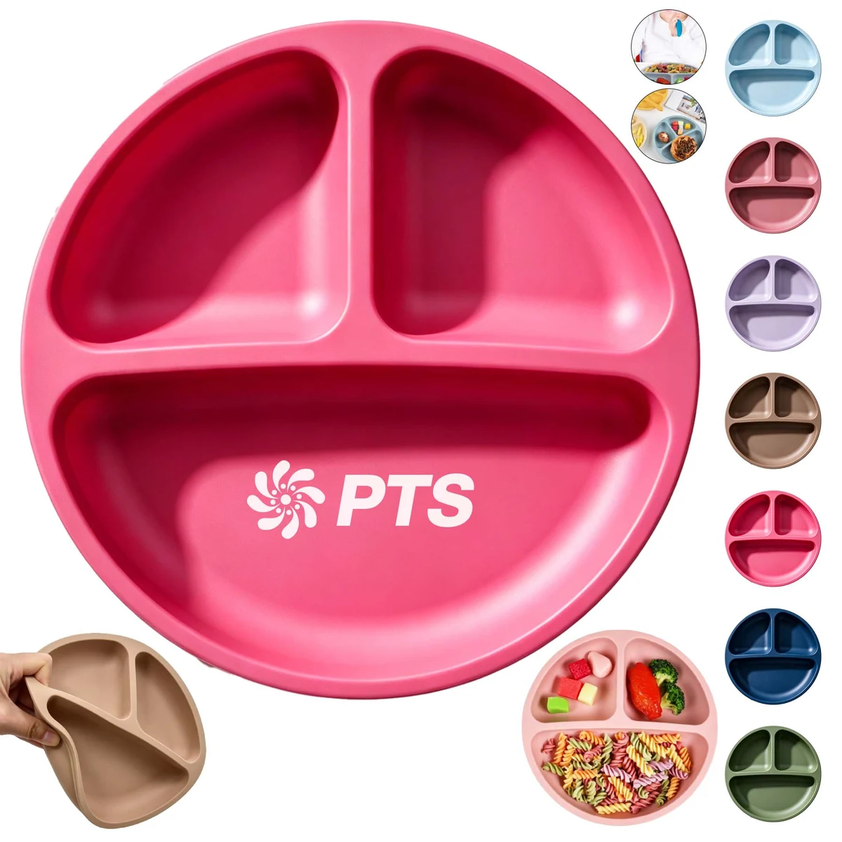 Kids Silicone Plate 1