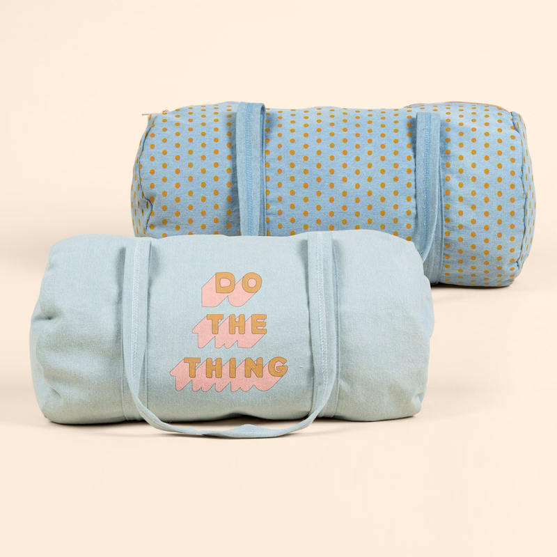 DARLING DUFFEL - DENIM - SMALL