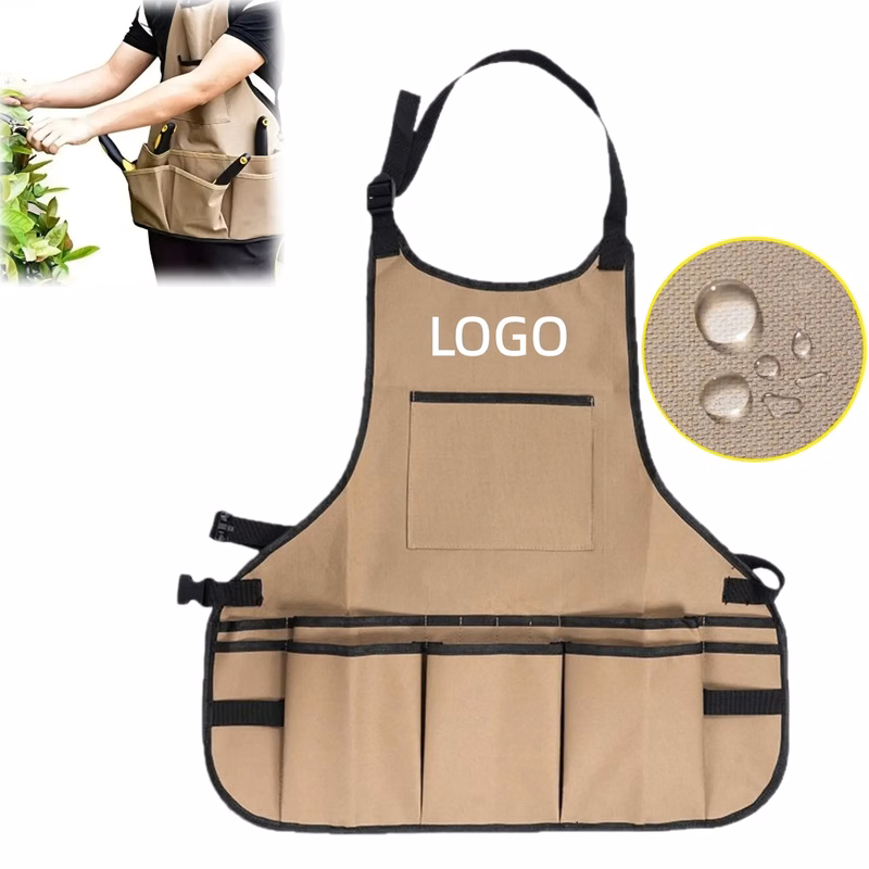 Utility Work Gardening Tools Apron With Multi Pocket