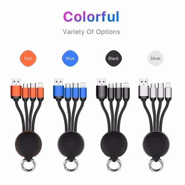 Hot Sale Multi 3 In 1 Light Up Charging Cable