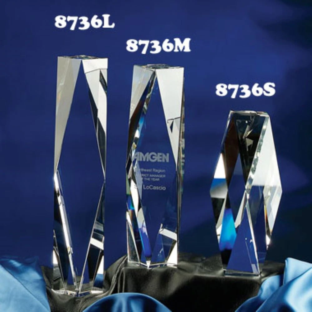 Prestige Optic Crystal Award - Small 1