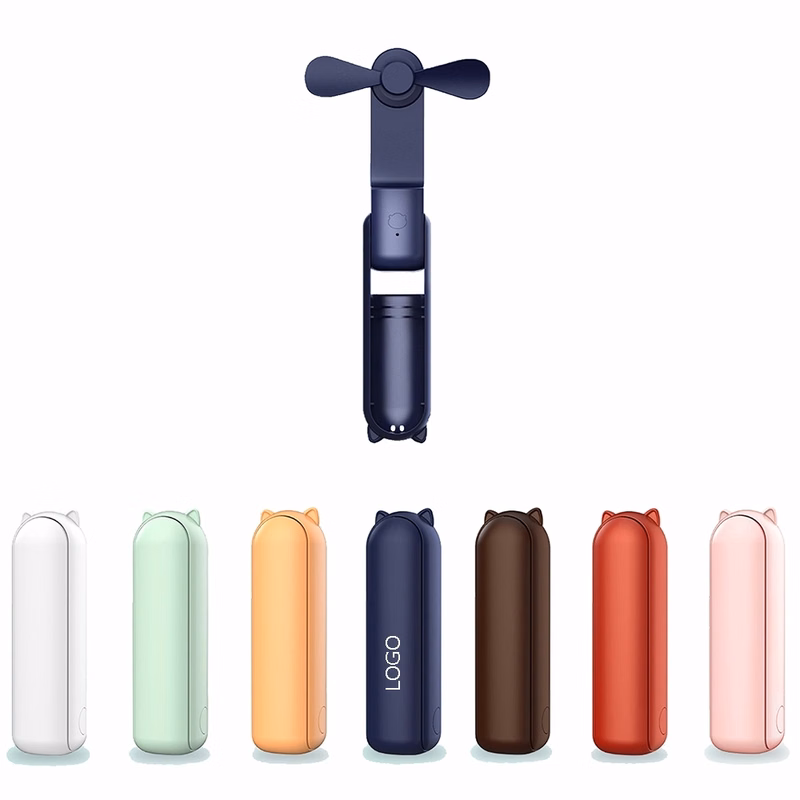 2 in 1 Travel Power Bank and Handheld Mini Fan