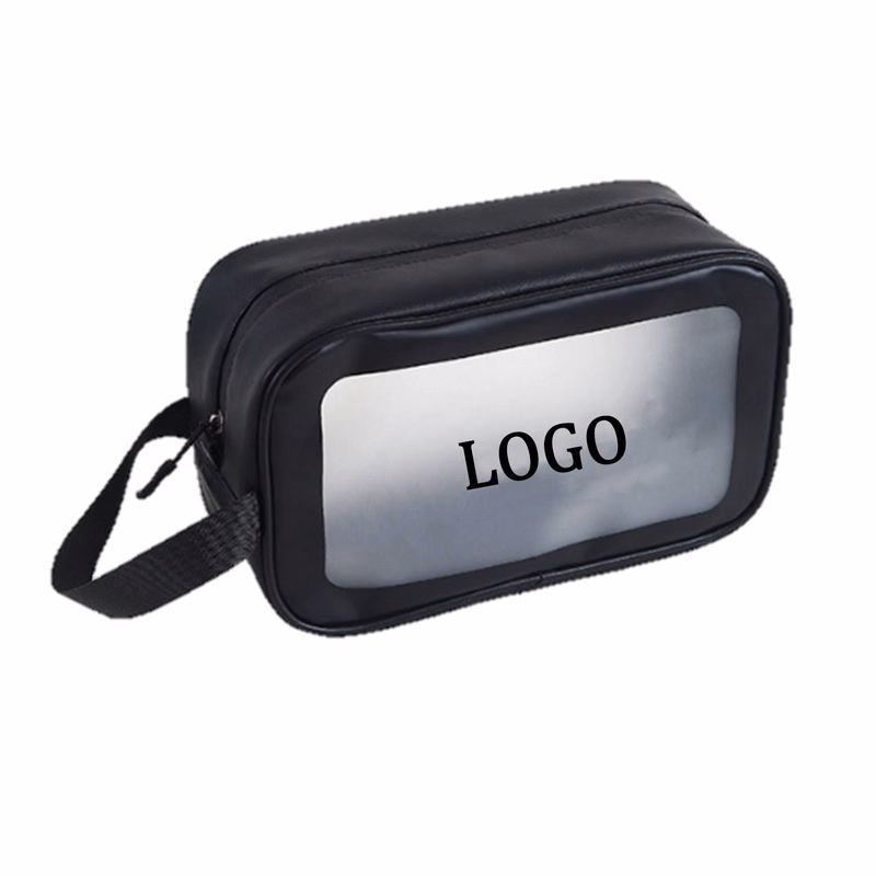 Portable Frosted Transparent Cosmetic Bags