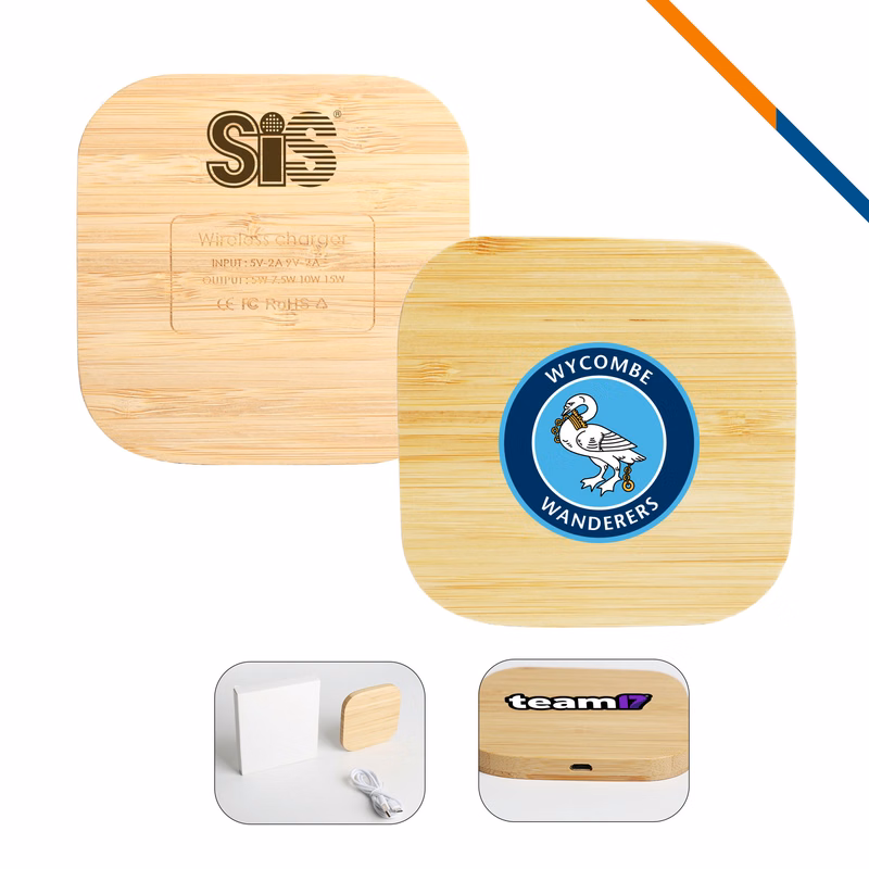 Angulum Bamboo Wireless Charger