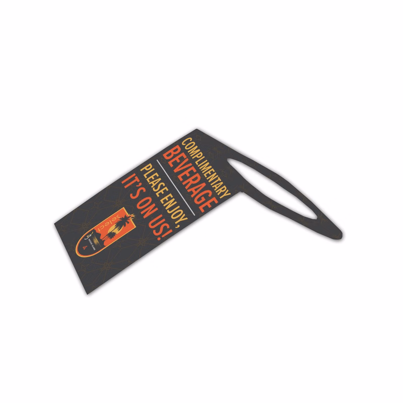 USA Made Full Color Advertising Bottle Neck Hanger (2.25"x5.25")