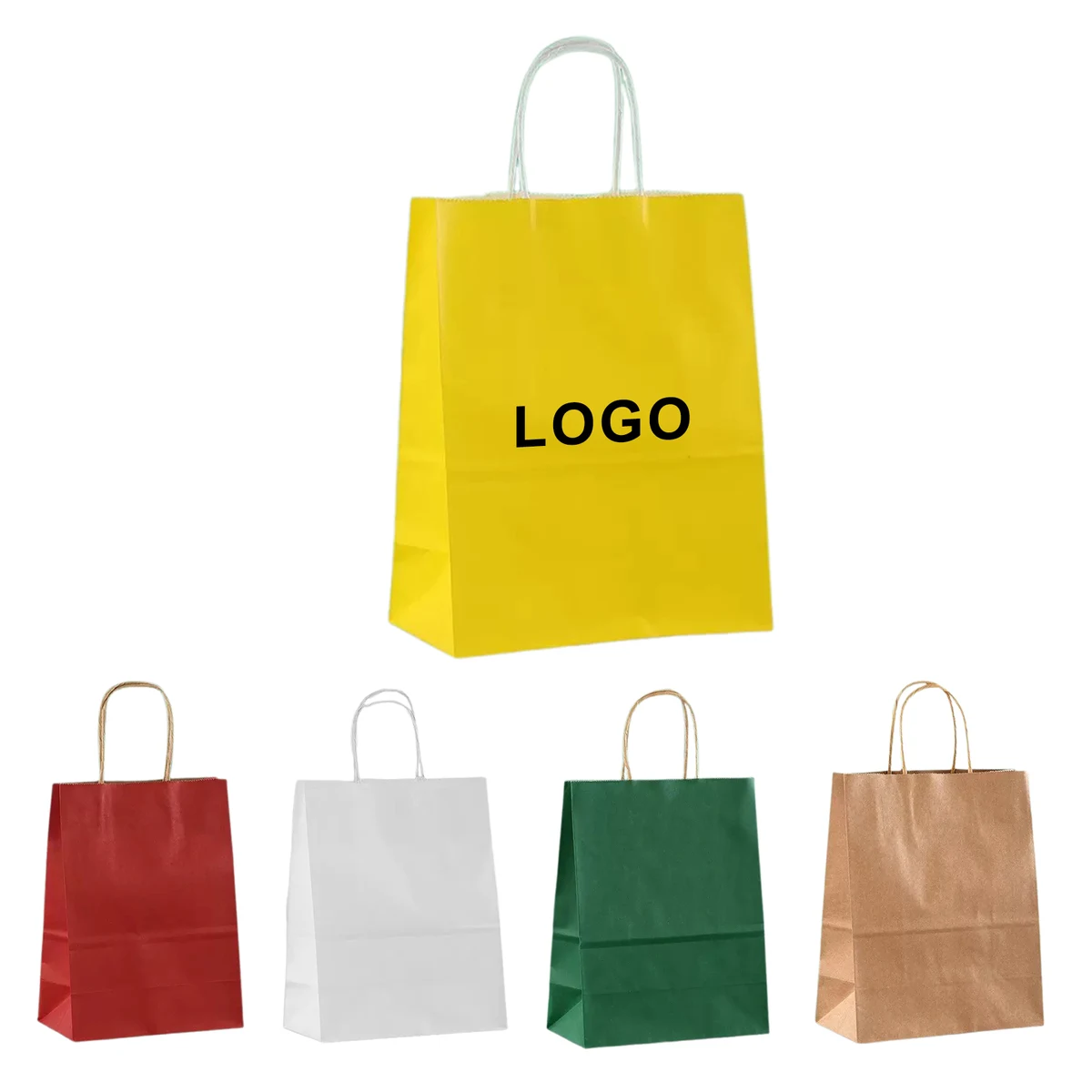Kraft Paper Bag With Handle 1