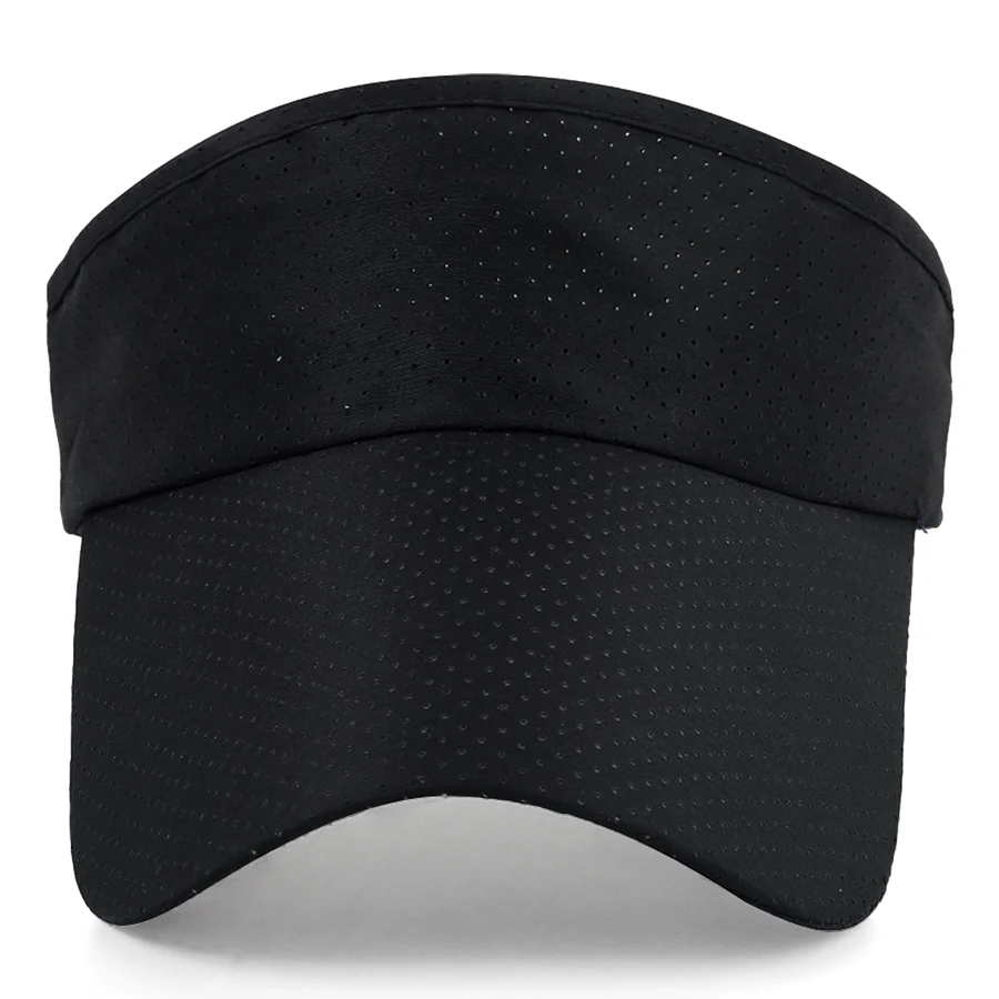 Stock Solid Color Perforated Polyester Visor 1