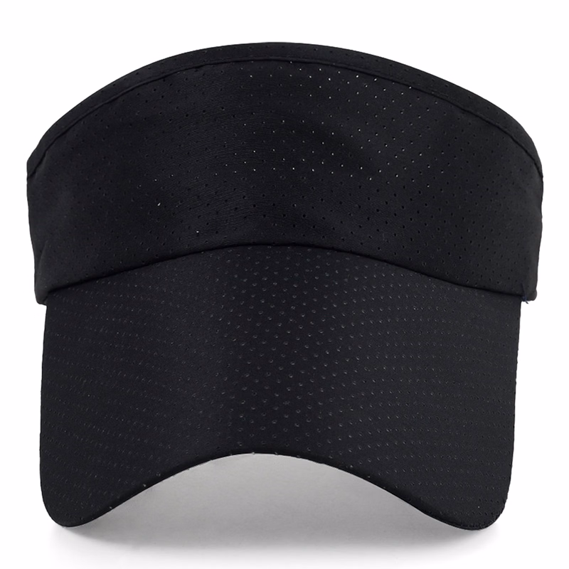 Stock Solid Color Perforated Polyester Visor
