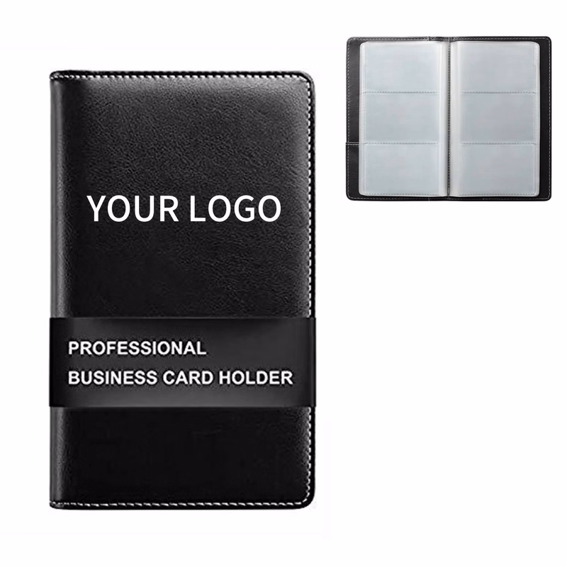 Leather Business Card Holder For Office Use