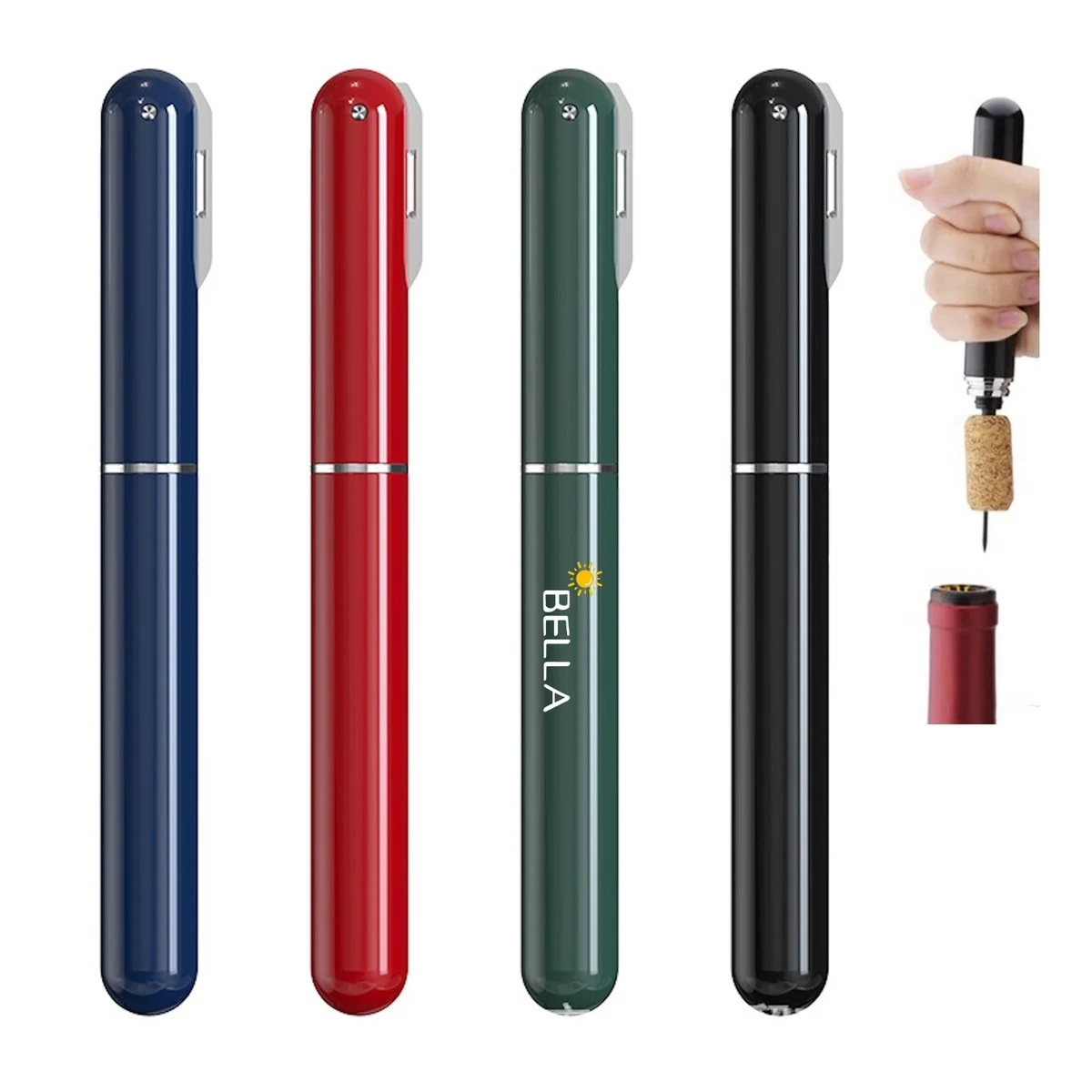 Portable 2-In-1 Enhanced Air Pump Bar Accessories Opener 1