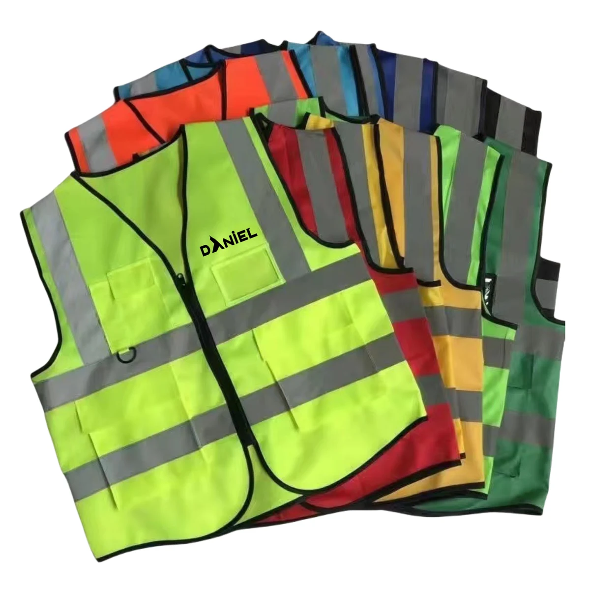 Safety Vest With Reflective Strip 1