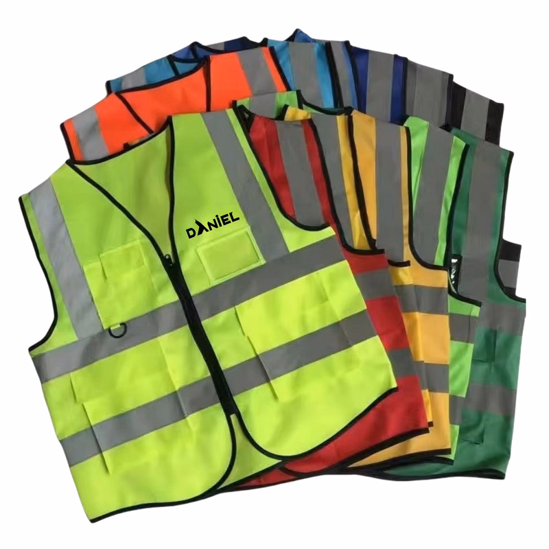 Safety Vest With Reflective Strip